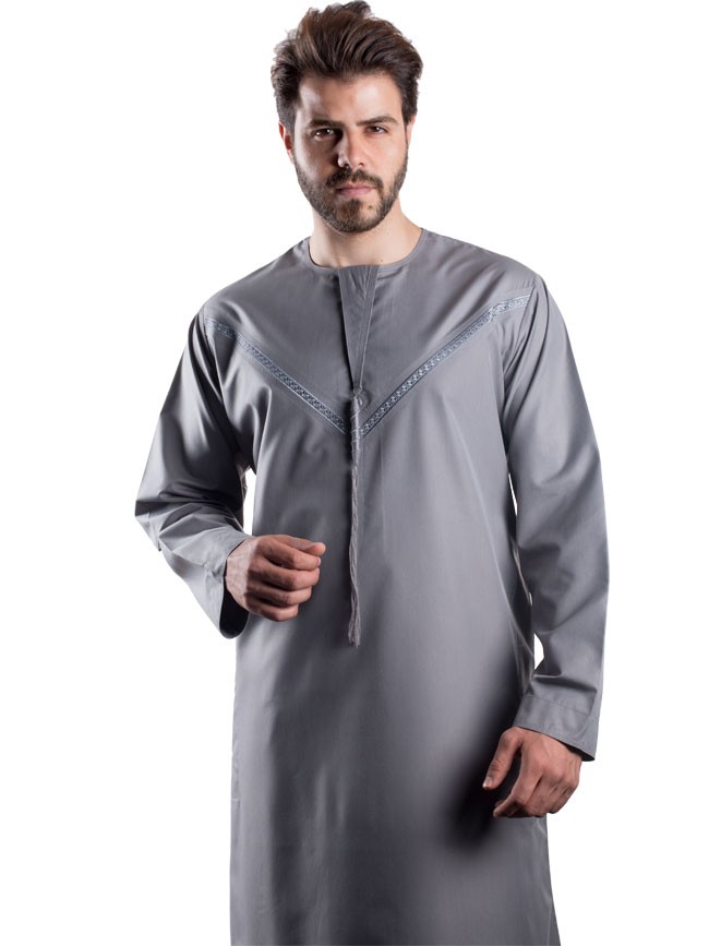 ثوب اماراتي - ملون